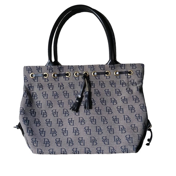 Dooney & Bourke Borsa Monogramma Beige | Tela Rivestita Con Tracolla, Zip E Tasche | Borsa Versatile Per Ogni Occasione - 4